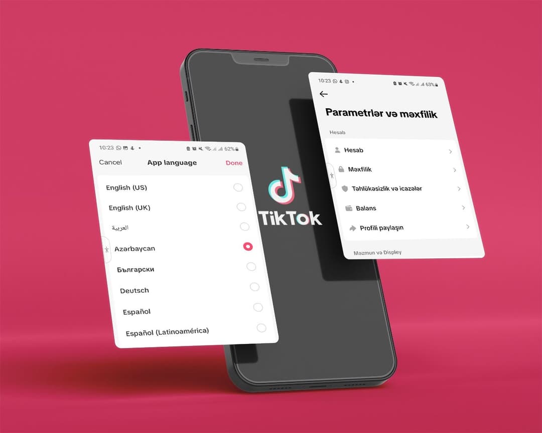 Приложение TikTok стало доступно на азербайджанском языке